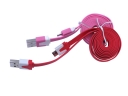 USB Data Cable for Samsung I900(Red/Pink)